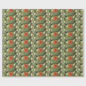 サボテンのタフで美しいマットギフトラップ紙 ラッピングペーパー (フラット)