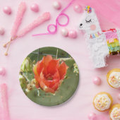 サボテンのタフで美しい紙プレート ペーパープレート (パーティー)