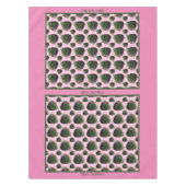 サボテンのテーブルクロス – オプションのパーソナライズ テーブルクロス (正面)