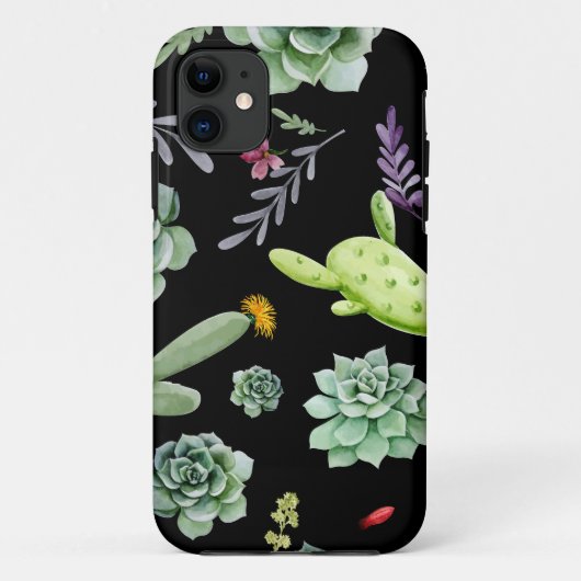 サボテンのデザイン2 Case-Mate iPhoneケース (裏面)