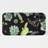 サボテンのデザイン2 Case-Mate iPhoneケース (裏面(横))