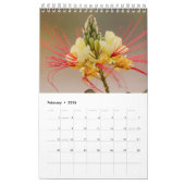 サボテンのデザートフォトギフト カレンダー (2月 2026)