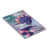 サボテンのパタカラフルーンの水色 ノートブック (右側)