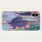 サボテンのパタカラフルーン水彩 Case-Mate iPhoneケース (裏面(横))