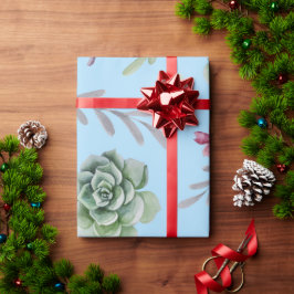 サボテンのパターン10 ラッピングペーパー