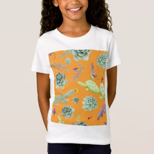 サボテンのパターン11 Tシャツ