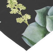 サボテンのパターン2 ショートテーブルランナー (コーナー)