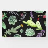 サボテンのパターン2 横断幕 (横)