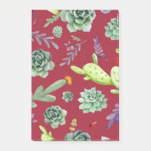 サボテンのパターン4 ポストイット (正面)