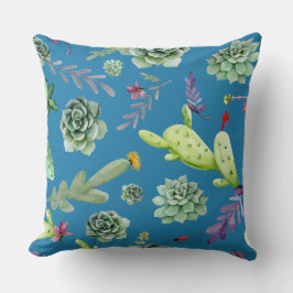 サボテンのパターン5 クッション