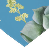 サボテンのパターン5 ショートテーブルランナー (コーナー)