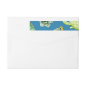 サボテンのパターン5 ラップアラウンドラベル (裏面)