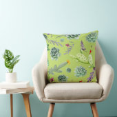 サボテンのパターン6 クッション (椅子)