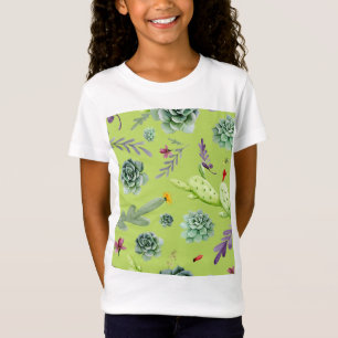 サボテンのパターン6 Tシャツ