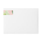 サボテンのパターン8 ラップアラウンドラベル (正面)