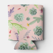 サボテンのパターン8 缶クーラー (裏面)