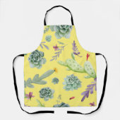 サボテンのパターン9 エプロン (正面)