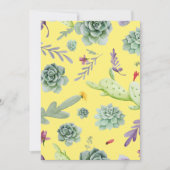 サボテンのパターン9 カード (正面)