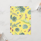 サボテンのパターン9 カード (正面/裏面インサイチュ)