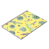 サボテンのパターン9 ノートブック (左側)