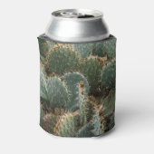 サボテンのパターン：トレンディーOpuntia ficus-indica. 缶クーラー (缶裏面)