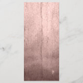 サボテンのピーチブラウンの水色オレンジ メニュー (裏面)