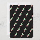 サボテンのフィエスタミックスリピーター赤ちゃんシャワー 招待状 (裏面)