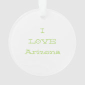 サボテンのフォトアートI大好きアリゾナ砂漠モダンおもしろい オーナメント (裏面)