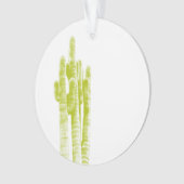 サボテンのフォトアートI大好きアリゾナ砂漠モダンおもしろい オーナメント (正面)