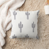 サボテンのプリントの装飾用クッション クッション (ブランケット)