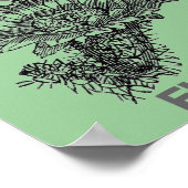 サボテンのポスター ポスター (角)