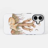サボテンの下で眠るフェネックギツネのボヘミアン デザイン iPhone 16ケース (裏面横)
