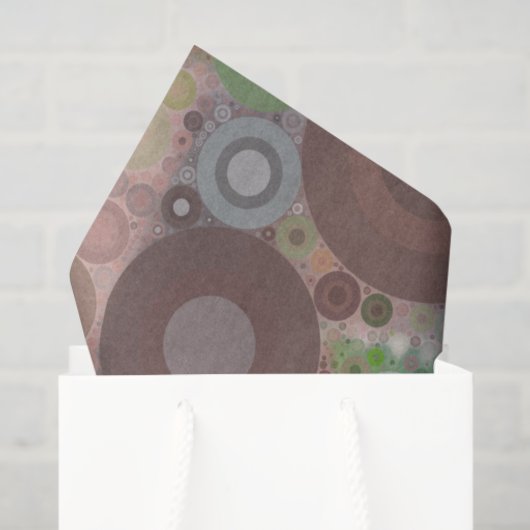 サボテンの写真アートグリーンピンクブラウン砂漠の多肉植物 薄葉紙 (ギフトバッグ)