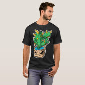 サボテンの化け物 Tシャツ (正面フル)