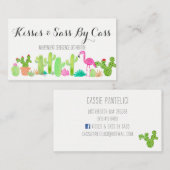 サボテンの名刺 名刺 (正面/裏面)