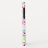 サボテンの多肉性フローラパーソナライズされた葉 Case-Mate iPhoneケース (裏面/左)