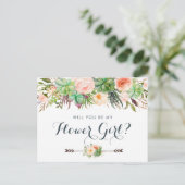 サボテンの多肉植物フローラの緑は私のものになる シーズンポストカード (スタンド正面)