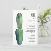 サボテンの夢・モダンデザートシック・ボタニカルボホ メニュー (スタンド正面)