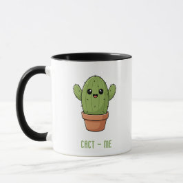 サボテンの夫婦の洒落で面白いギフト マグカップ
