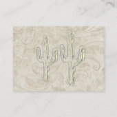 サボテンの宿泊施設のエンクロージャカード エンクロージャーカード (裏面)