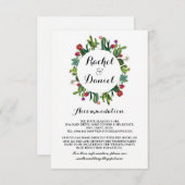 サボテンの宿泊 お祭り ウェディング カード 詳細 (正面/裏面)