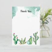 サボテンの庭 サンキューカード (スタンド正面)