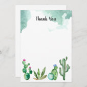 サボテンの庭 サンキューカード (正面/裏面)