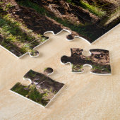 サボテンの庭、熱帯砂漠の風景。 ジグソーパズル (側面)