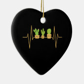 サボテンの心拍 セラミックオーナメント (右)