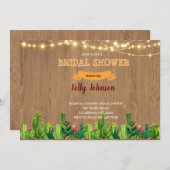 サボテンの成功した卒業式の招待状 シーズンカード (正面/裏面)