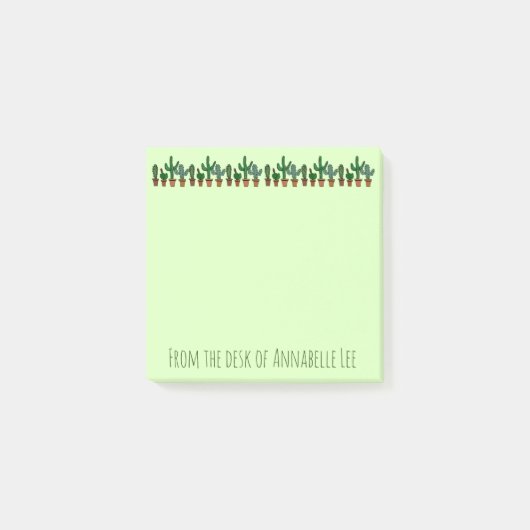 サボテンの旗 ポストイット (正面)