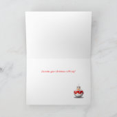 サボテンの木を飾ろう - ハッピーホリデー シーズンカード (内部)