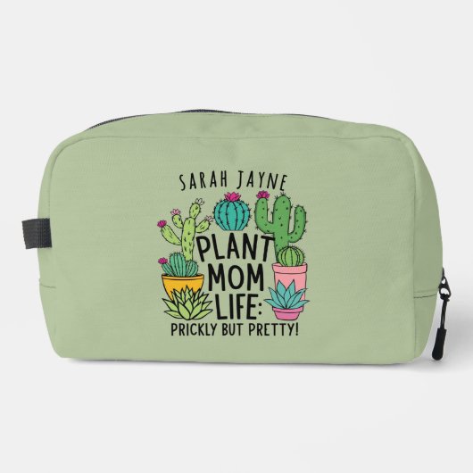 サボテンの植物の母は厄介だがセージかわいらしグリーン ドップキット (正面)