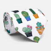 サボテンの植物の組み合わせThunder_Cove ネクタイ (ロール)